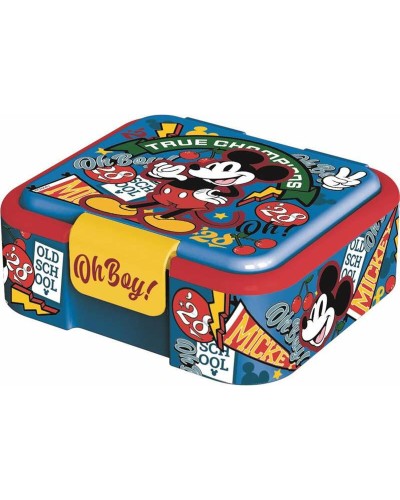 Smörgåslåda Mickey Mouse True Champions 18 x 16 x 6,5 cm