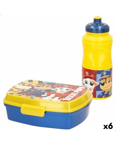 Lunch box The Paw Patrol 380 ml 17 x 5,5 x 13,5 cm Bottle (6 Units)
