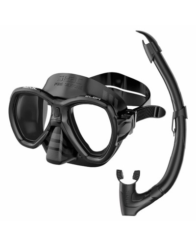 Taucherbrille mit Schnorchel Seac Set Bis Elba Wv.S/Bl