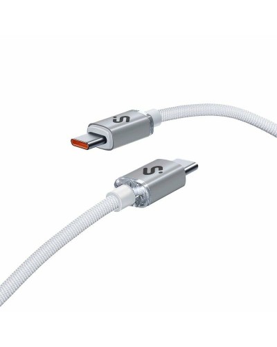 Cable USB-C a USB-C Subblim SUBCAB-C06011 2 m Blanco