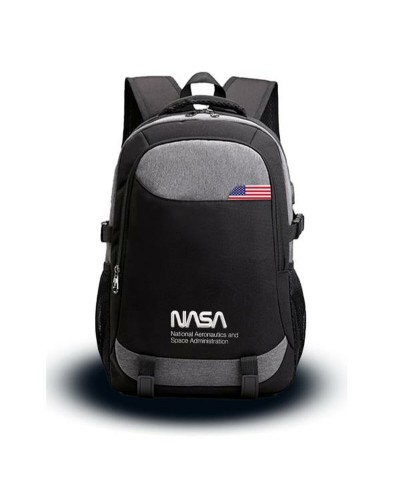 Mochila Porta PC NASA BAG02 Multicolor - Laptop Hasta 15.6" - Escuela & Viaje
