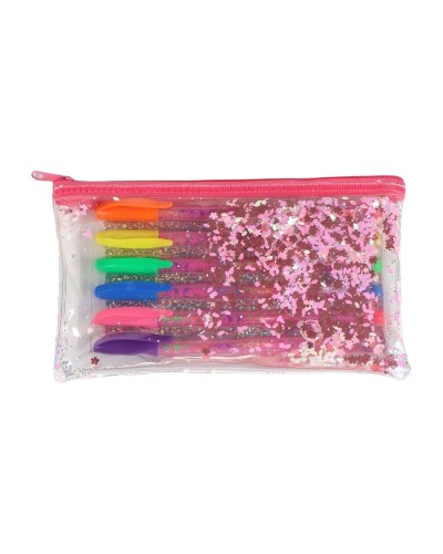 Ensemble de Stylos Barbie fuchsia