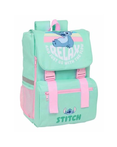 Mochila Escolar Stitch 18,5 x 41 x 15 cm