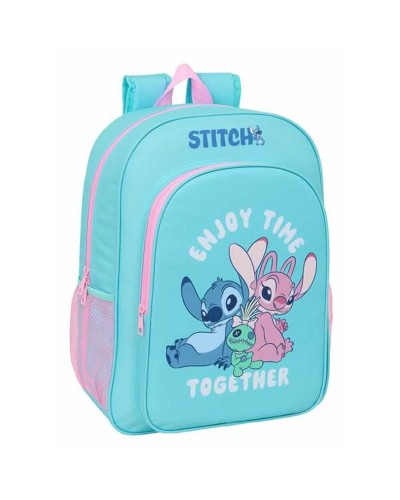 School Bag Stitch Blue 33 x 42 x 14 cm