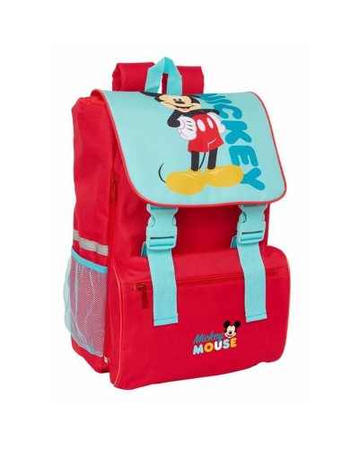 School Bag Mickey Mouse Blue Red 18,5 x 41 x 15 cm
