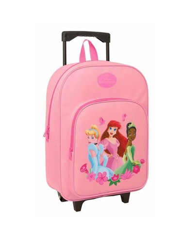 Schulrucksack mit Rädern Disney Princess Rosa 32 x 42 x 14 cm