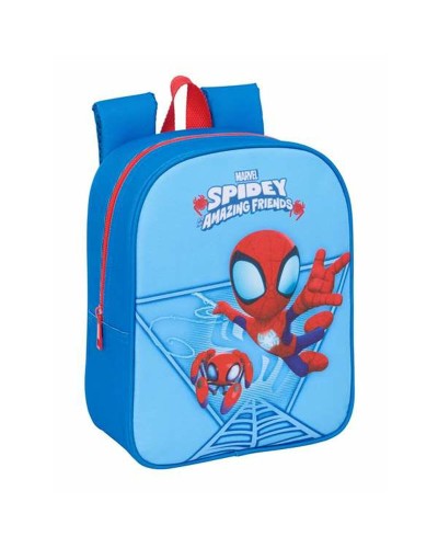 Skolryggsäck Spidey Blå 22 x 27 x 10 cm