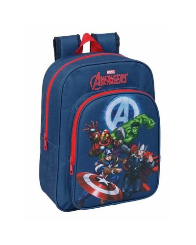 Koululaukku The Avengers Laivastonsininen 26 x 34 x 11 cm