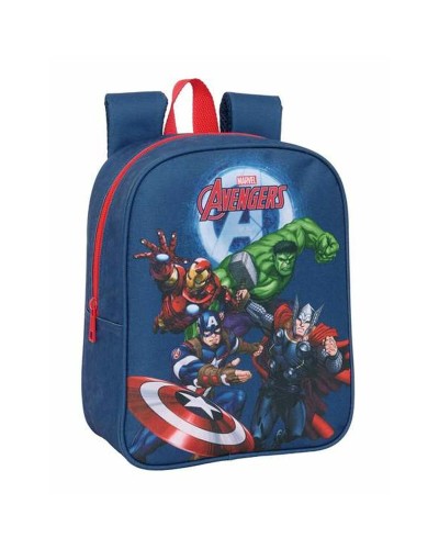 Mochila Escolar The Avengers Azul marino 22 x 27 x 10 cm