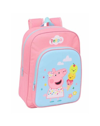 Schulrucksack Peppa Pig Blau Rosa 26 x 34 x 11 cm