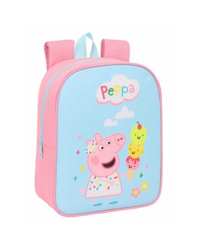 Skolryggsäck Peppa Pig Blå Rosa 22 x 27 x 10 cm