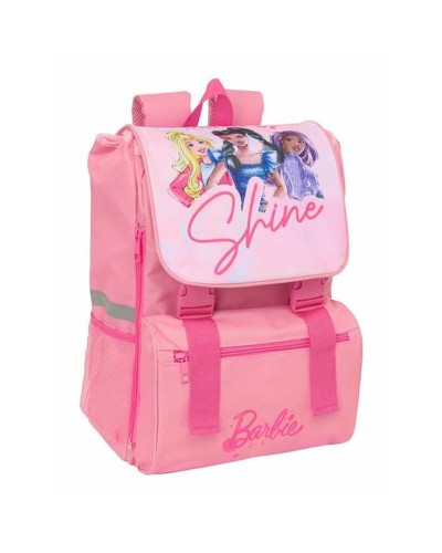 Mochila Escolar Barbie Rosa 18,5 x 41 x 15 cm