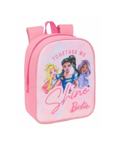 School Bag Barbie Pink 22 x 27 x 10 cm
