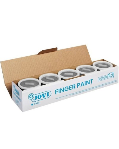Finger Paint Jovi Finger Paint Black 5 Pieces 125 ml