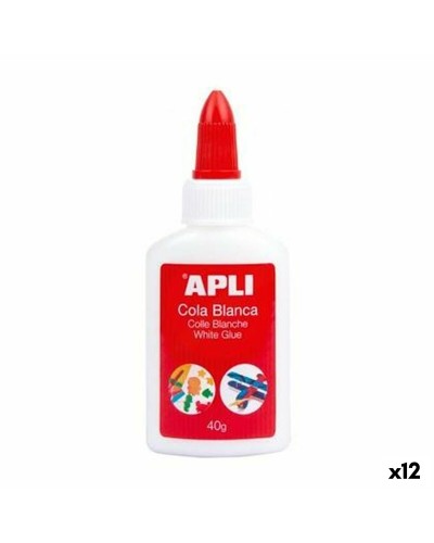 Colle blanche Apli 40 g (12 Unités)