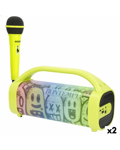 Luidspreker met Karaokemicrofoon Bontempi