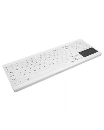 Washable Disinfectable Keyboard Active Key AK-C7412 White