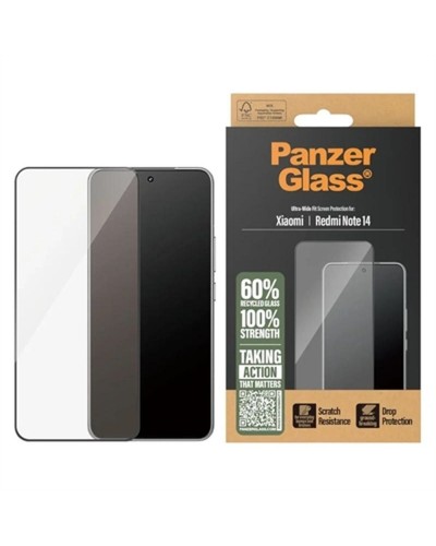 Protection pour téléphone portable PanzerGlass Redmi Note 14 Transparent Xiaomi