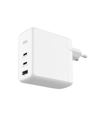 Cargador de Pared KSIX Blanco 100 W