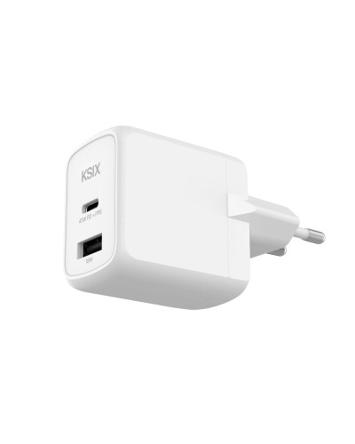 Wandladegerät KSIX Weiß 45 W