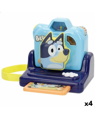 Cámara de fotos infantil Bluey Azul (4 Unidades)