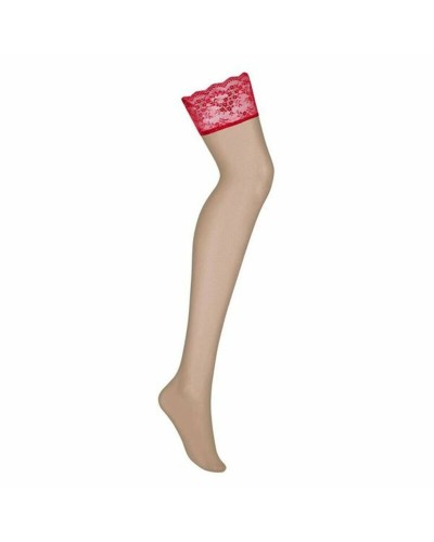 Obsessive Chaussettes Femme Lovica Rouge S/M - Lingerie Sensuelle
