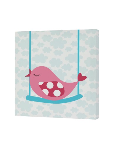 Kangas HappyFriday Mr Fox Little birds Monivärinen 27 x 27 cm