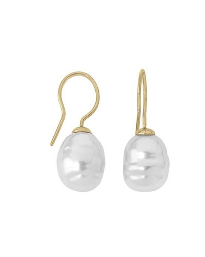 Majorica Women's Classic Pearl Earrings 925 Silver - Elegant
