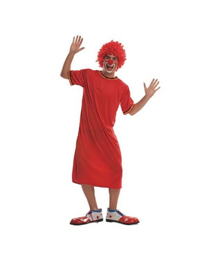 My Other Me Costume Clown Rouge Adultes M/L - Amusant & Coloré
