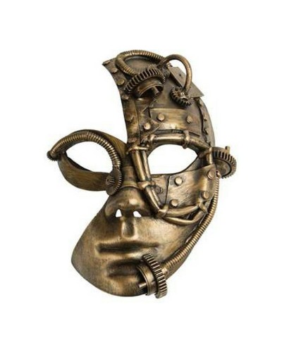 Máscara Steampunk Vintage - Gafas Lente Única - Disfraz Cosplay
