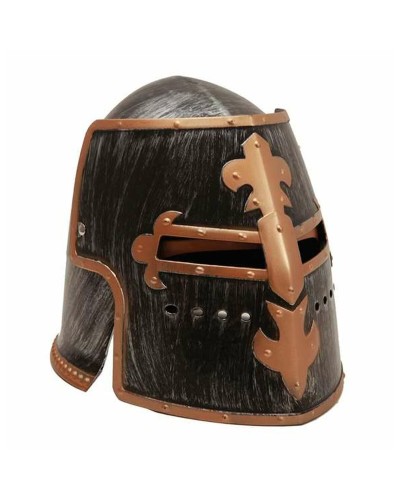 Casco Medievale My Other Me Nero Bronce PVC (58 cm)