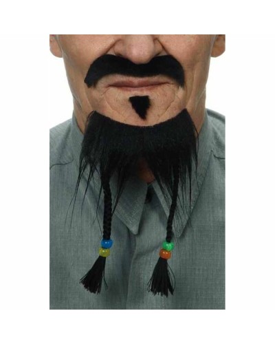 Valse baard My Other Me Zwart