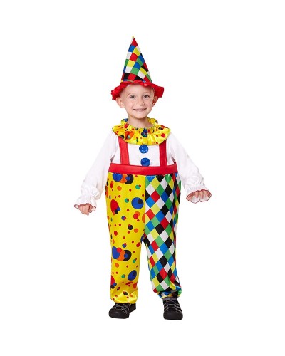 Kostuums voor Kinderen My Other Me Clown 1-2 jaar Rood (2 Onderdelen)