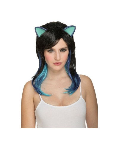 Pruik My Other Me Kat Brunette