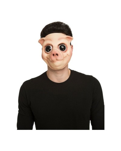 Maschera Maiale Realistica Travestimento Carnevale Cosplay Party
