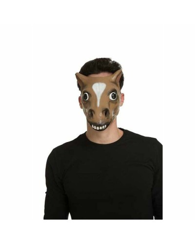My Other Me Masque Cheval Réaliste - Costume Déguisement Fête
