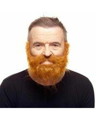 Orange Fake Beard My Other Me - Synthetic Beard Halloween Cosplay
