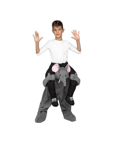 Maskeraddräkt för barn My Other Me Elefant One size Grå