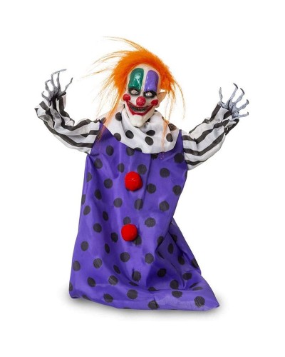 Mi Otro Yo Payaso Colgante Luminoso y Sonoro - Decoración Halloween 39cm
