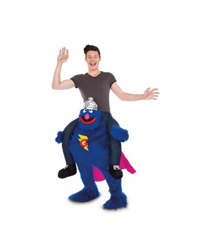 Kostuums voor Volwassenen My Other Me Blauw Één maat Monster