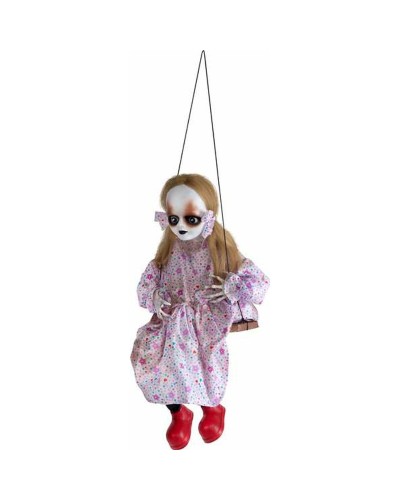 Halloweendekorationer My Other Me 85 X 33 X 20 cm Docka Ljus Rörliga figurer med ljud Röd