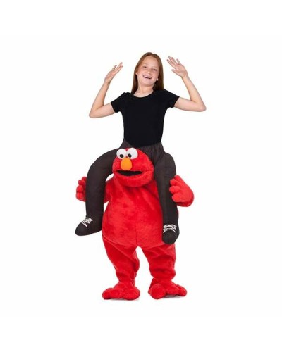 Maskeraddräkt för barn My Other Me Elmo Ride-On Röd One size S