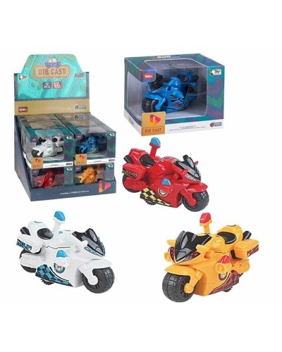 Juinsa Moto Jouet 10cm - Réplique Réaliste - Cadeau Enfant/Fille
