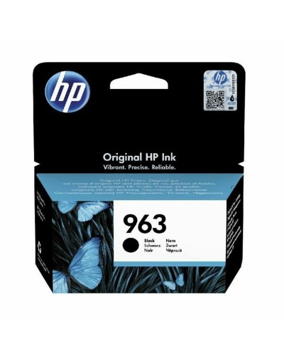 Alkunperäinen mustepatruuna HP 963 Musta