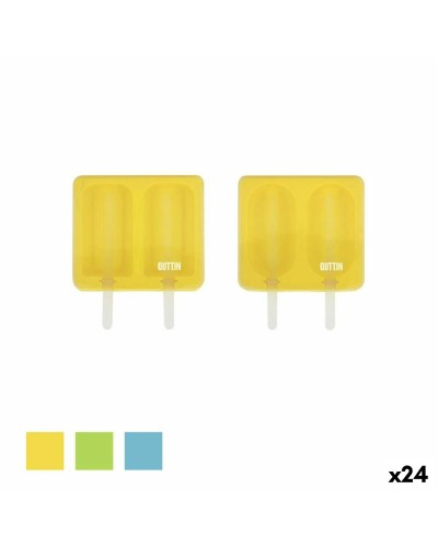 Quttin Double Silicone Ice Cream Mold 11.5 x 13.3 x 3 cm, 24 Units
