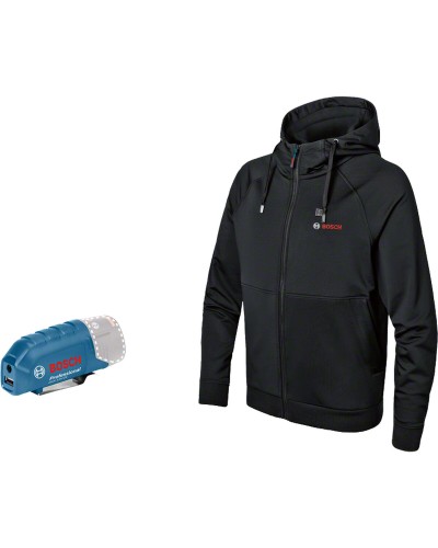 Veste de Travail BOSCH Noir 3XL - Coupe-vent, Imperméable, Respirante
