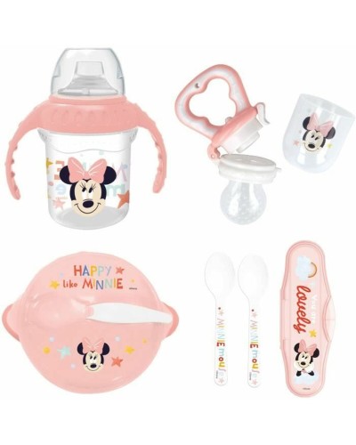 ThermoBaby Minnie: Baby Feeding Set, Non-Slip and Thermal Plates
