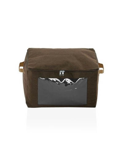 Boîtes de Rangement Versa Marron | Organisez Votre Espace | Robustes et Empilables
