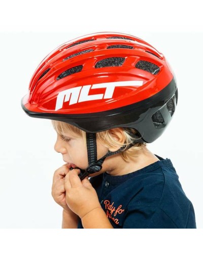 Casque de Vélo Enfant Rouge Moltó - Sûr et Réglable
