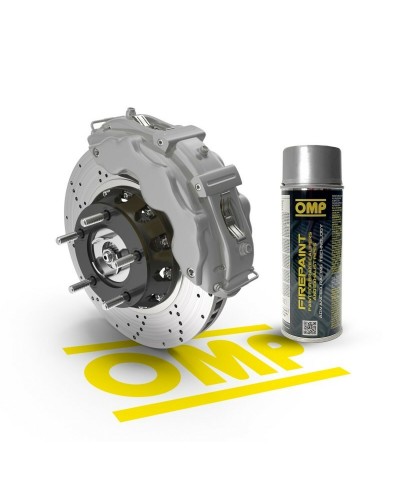 OMP Brake Caliper Paint Spray 400ml Silver - High Temperature
